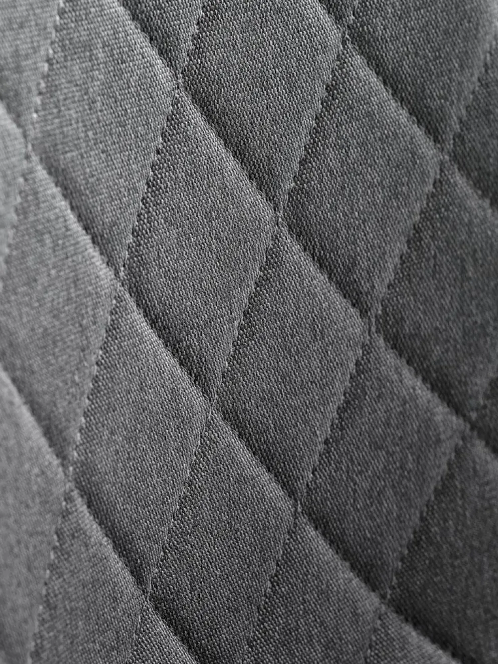 JONSTRUPChaise JONSTRUP tissu asphalte/coloris chêne naturel