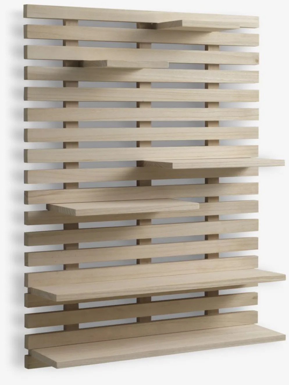 KETTINGEÉtagère murale KETTINGE 6 tablettes naturel