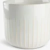 KNUDSENCache-pot KNUDSEN Ø20xH18cm blanc