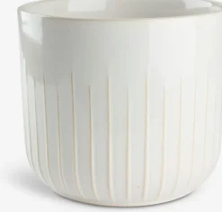 KNUDSENCache-pot KNUDSEN Ø20xH18cm blanc