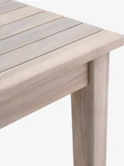 KOLLEN + TUERNEKOLLEN L205 table acacia + 4 TUERNE chaises naturel