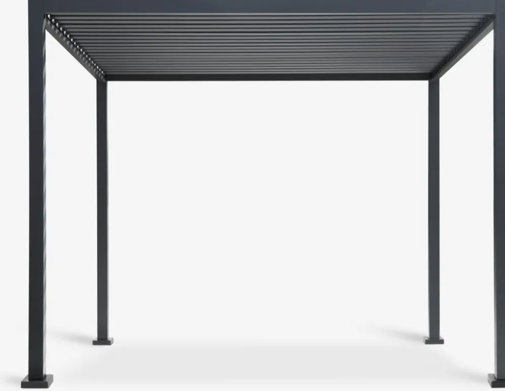 KONGEMOSEPergola KONGEMOSE l3xL3xH2,36m noir