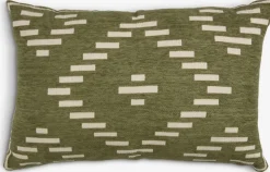 KROKUSCoussin KROKUS 40x60 chenille vert/beige