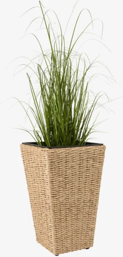KUBBPanier pour plantes KUBB l30xL30xH50 naturel