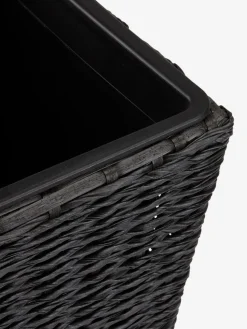KUBBPanier pour plantes KUBB l30xL30xH50 noir