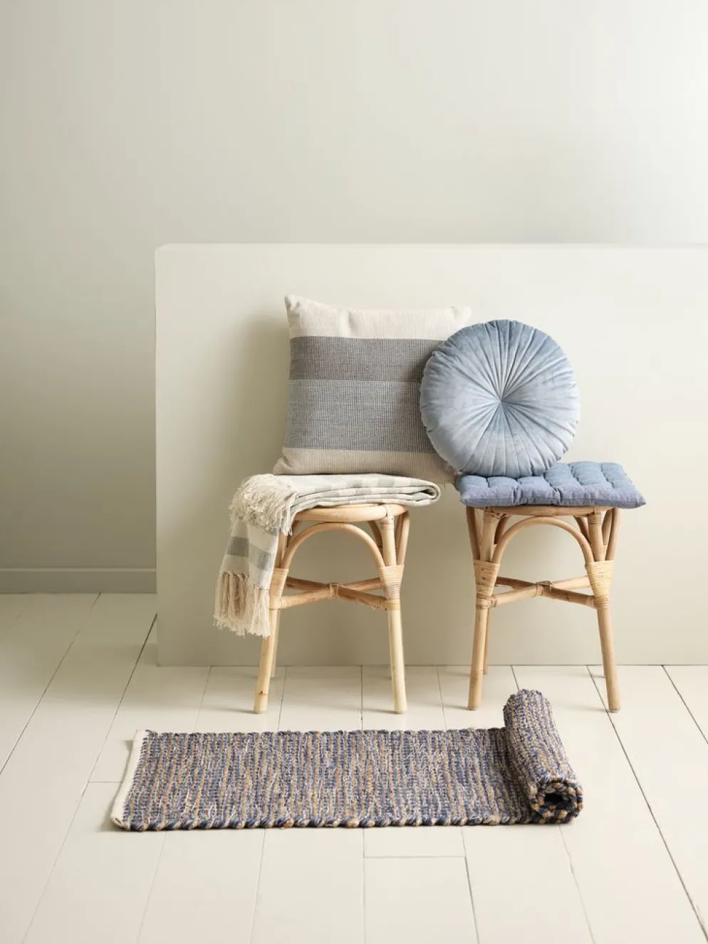 KUGLEASKCoussin KUGLEASK Ø40 bleu