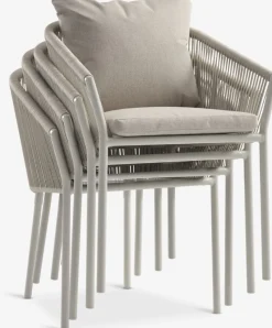 KUMLA + GILJAKUMLA L150 table + 4 GILJA chaises beige
