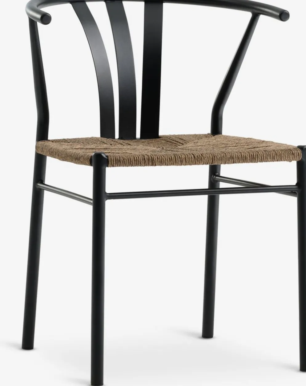 KUMLA + TAGMARKKUMLA L200 table gris + 4 TAGMARK chaises noir