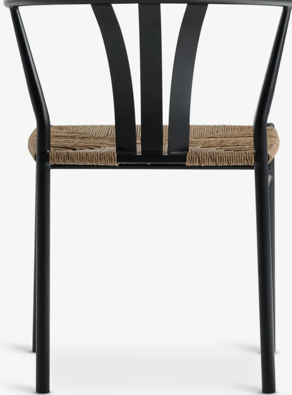 KUMLA + TAGMARKKUMLA L200 table gris + 4 TAGMARK chaises noir