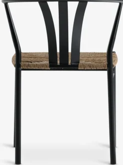 KUMLA + TAGMARKKUMLA L150 table gris + 4 TAGMARK chaises noir
