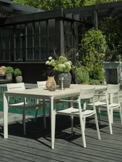 KUMLATable de jardin KUMLA l95xL200 beige