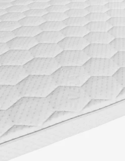 KVISTENPlusSurmatelas 140x190cm KVISTEN Blanc