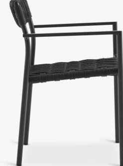 LANGET + TRILLEVALLENLANGET L207 table + 4 TRILLEVALLEN chaises noir