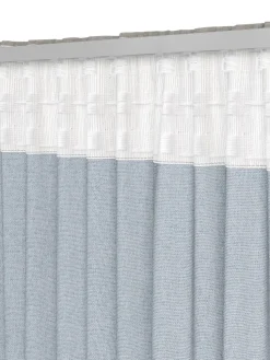 LEKARideau occultant LEKA 1x140x300 gris chaud