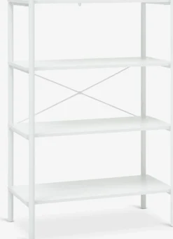 LINDVEDÉtagère LINDVED 4 tablettes blanc