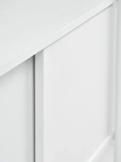 LINDVEDÉtagère LINDVED 6 tablettes 2 portes blanc