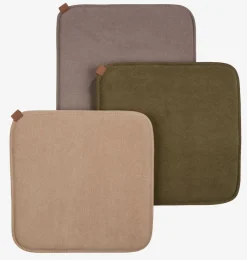 LOMMECoussin de chaise LOMME 38x38x2 gris
