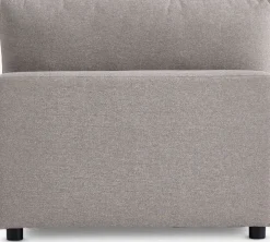 LYBYModule canapé LYBY central tissu sable
