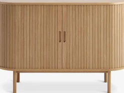 LYNGVIGBuffet LYNGVIG 120cm 2 portes tambours chêne naturel