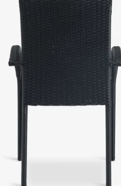 MADERUP + GUDHJEMMADERUP L205 table + 4 GUDHJEM chaises noir