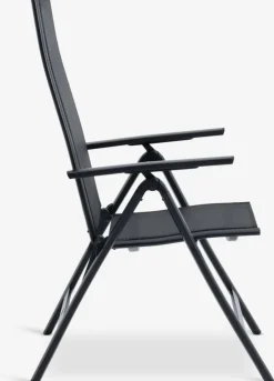 MADERUP + LOMMAMADERUP L150 table noir + 4 LOMMA chaises inclinable noir
