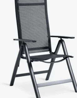 MADERUP + LOMMAMADERUP L90 table + 4 LOMMA chaises noir