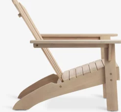 MAMRELUNDFauteuil lounge MAMRELUND bois d'acacia massif