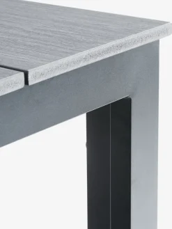 MARIELYST + GUDHJEMMARIELYST L205 table + 4 GUDHJEM chaises gris