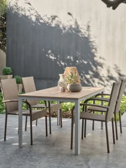 MARIELYSTTable de jardin MARIELYST l90xL150 beige