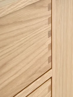 MEJLSKOVBuffet MEJLSKOV 2 portes 3 tiroirs chêne naturel