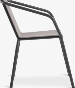 MODUMChaise empilable MODUM sable foncé