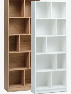 MOSBJERGBibliothèque MOSBJERG 10 tablettes coloris chêne naturel