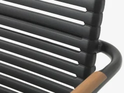 NABEChaise empilable NABE noir