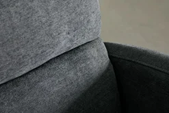 NAKSKOVFauteuil inclinable NAKSKOV gris foncé
