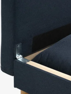 NORSMINDECanapé convertible NORSMINDE tissu bleu