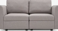 OKSBYCanapé modulable OKSBY 2pers. a/rangement tissu sable