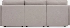 OKSBYCanapé modulable OKSBY 5pers. extrémité a/rangement sable