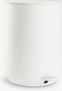 OXIEPoubelle à pédale OXIE 5L a/fermeture silencieuse blanc