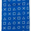 PLAYSTATIONParure de lit PLAYSTATION 140x200 bleu