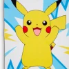 POKEMONGoldDrap de douche POKEMON 70x140