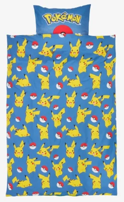 POKEMONParure de lit POKEMON 140x200 bleu