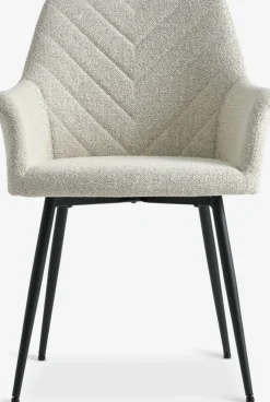 PURHUSChaise PURHUS blanc cassé/noir