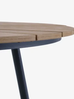 RANGSTRUP + BREDSTENRANGSTRUP Ø110 table naturel/noir + 4 BREDSTEN chaises noir