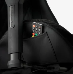 RANUMChaise gaming RANUM a/LED noir/noir