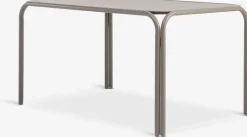 RAUMA + VANTORERAUMA L140 table + 4 VANTORE chaises sable foncé