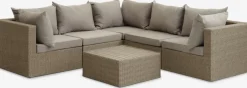 RAVNDRUPEnsemble lounge RAVNDRUP 5 personnes naturel