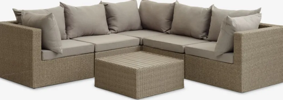 RAVNDRUPModule lounge RAVNDRUP angle naturel