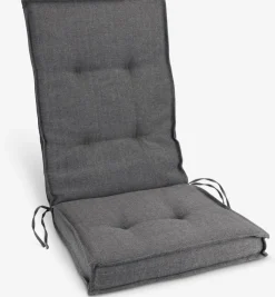 REBSENGECoussin de jardin pour chaise inclinable REBSENGE gris foncé