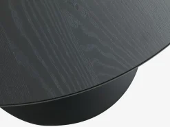 RINGSTEDTable RINGSTED Ø100 placage frêne noir