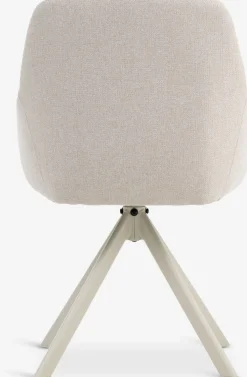 ROSTRUPChaise ROSTRUP pivotante tissu beige